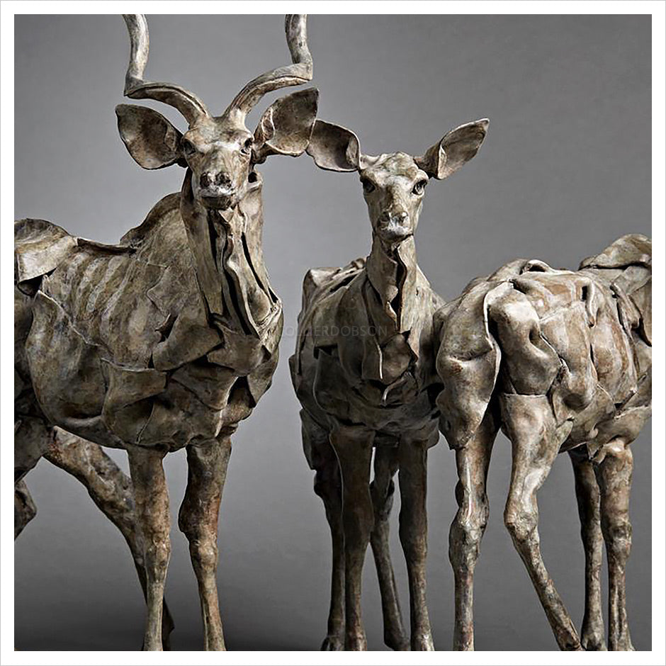 Kudu Herd by Fred Gordon