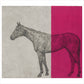 Little Horse Study - Fuscia by Guy Allen