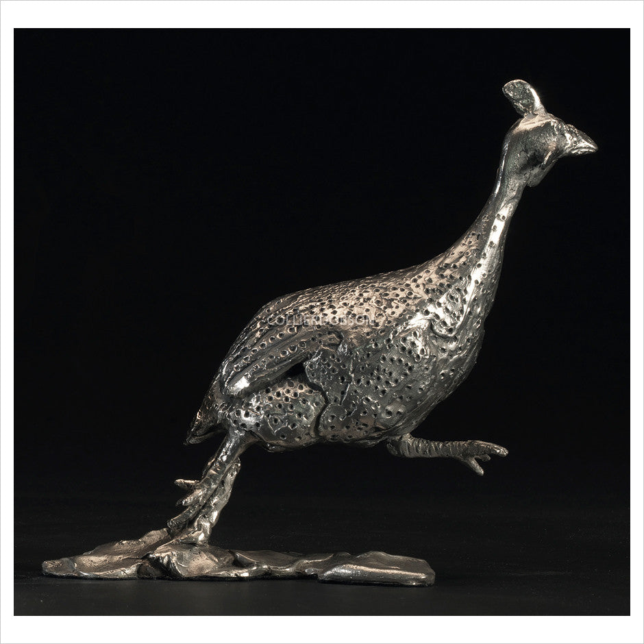 Guinea Fowl - Bolt (Silver) by Hamish Mackie
