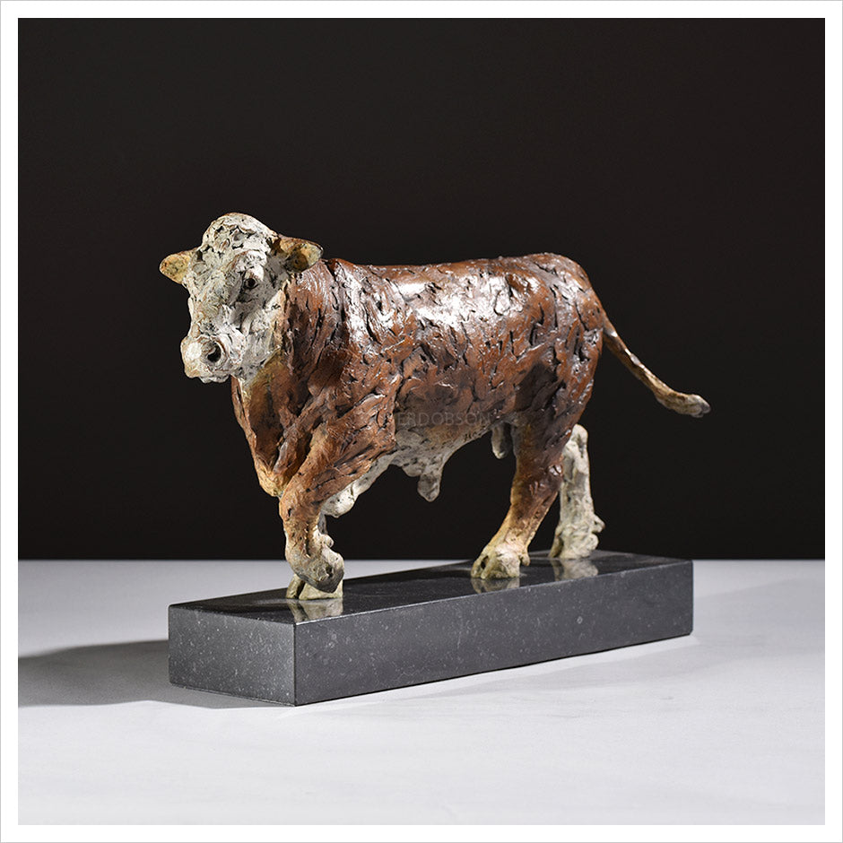 Hereford Bull by Hamish Mackie