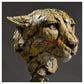 Cheetah Head Study (Clay Original) by Hamish Mackie