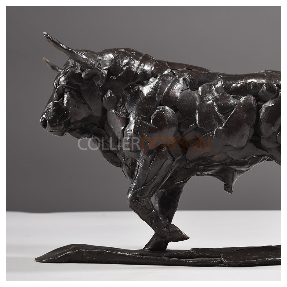 Bull Walking by Hamish Mackie