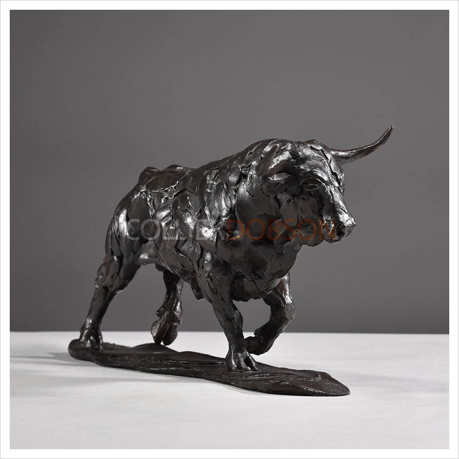 Bull Walking by Hamish Mackie