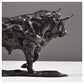 Bull Walking by Hamish Mackie