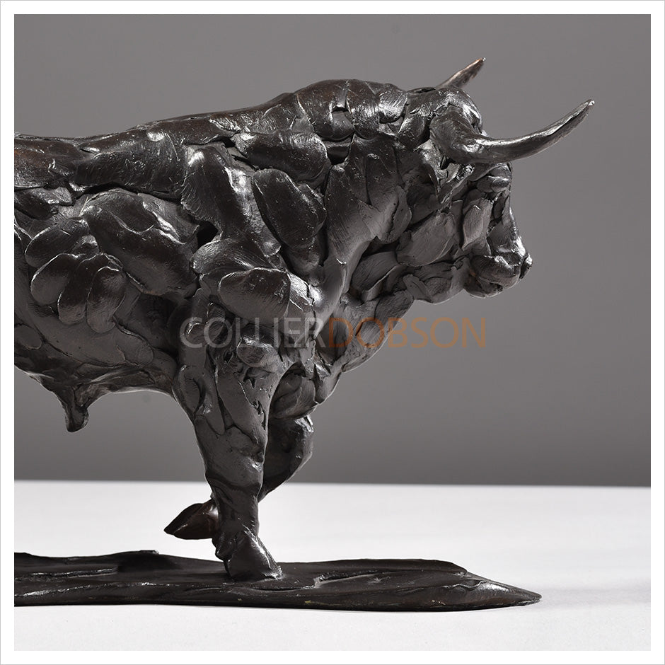 Bull Walking by Hamish Mackie