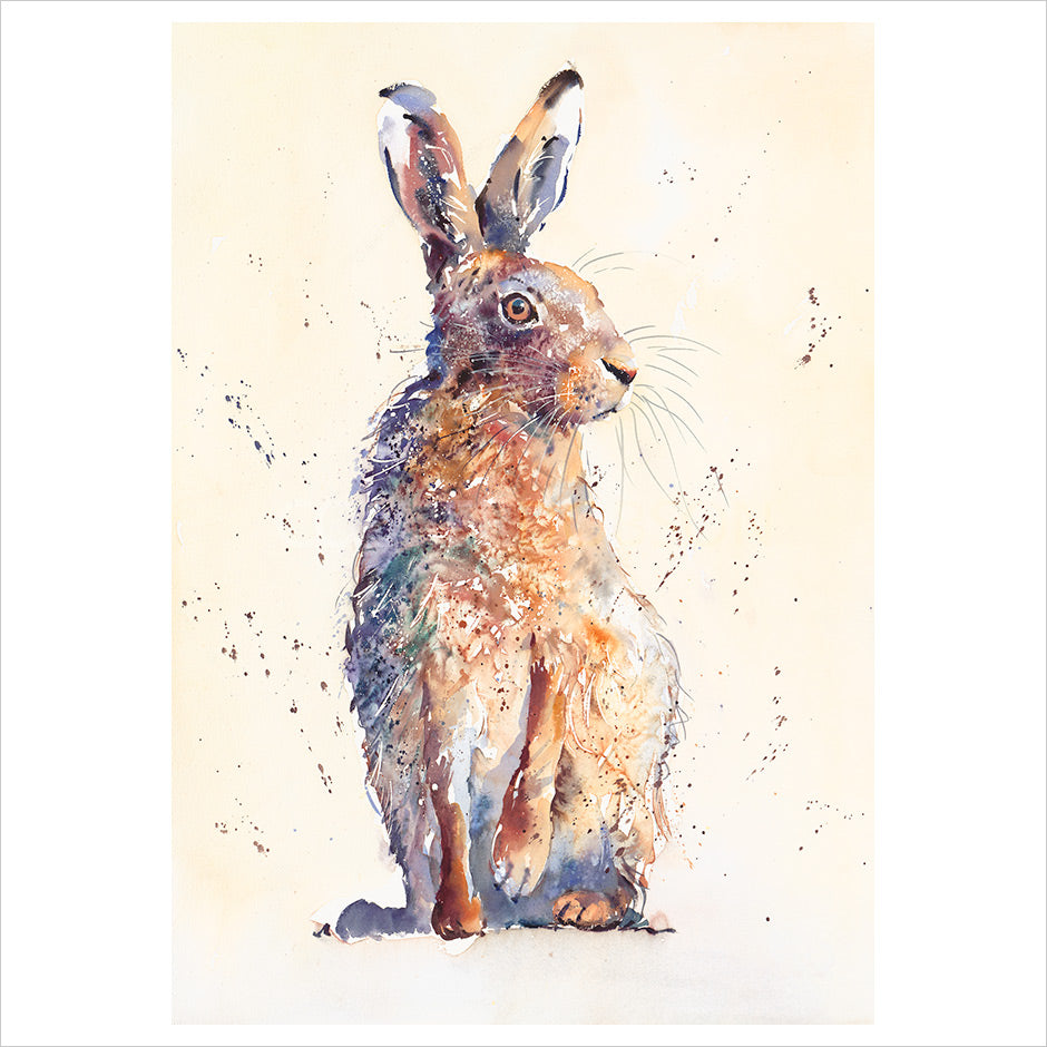 Waiting Hare by Jake Winkle