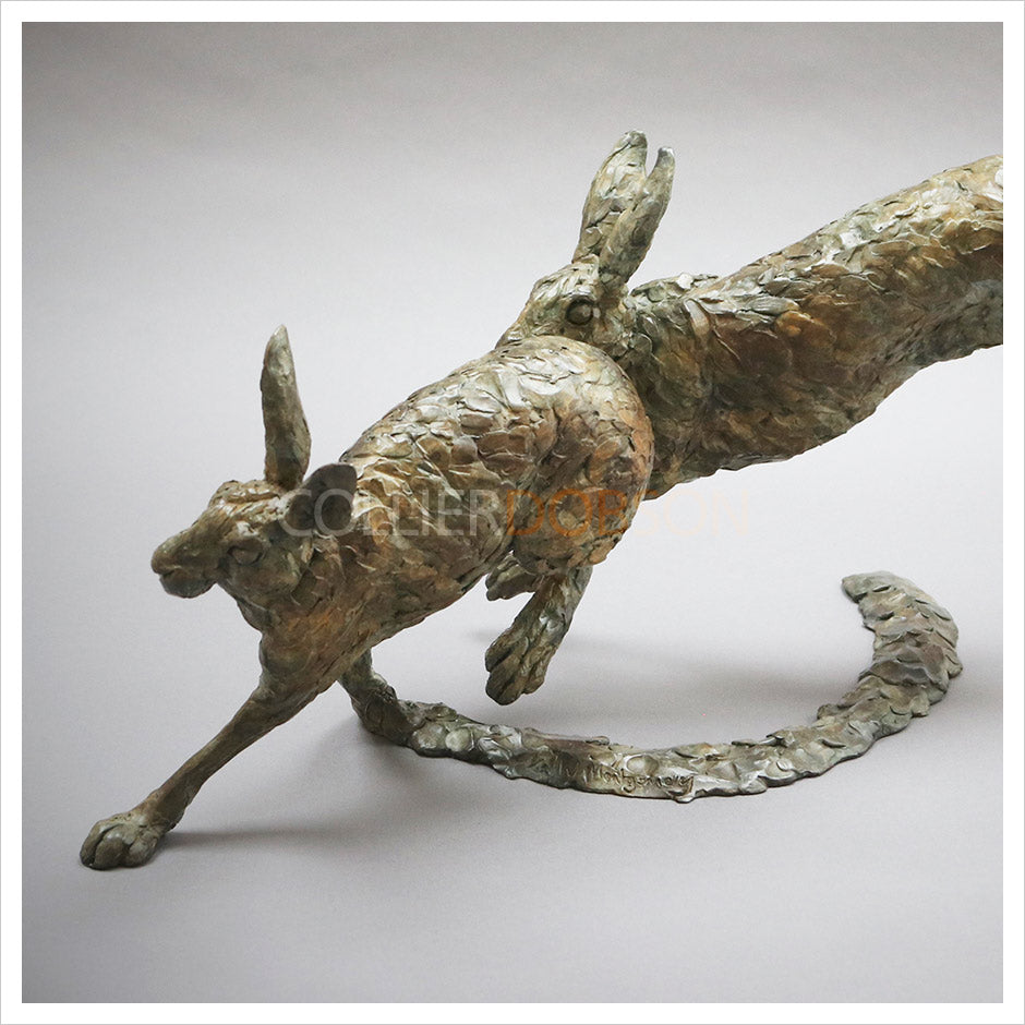 Running Hares by William Montgomery