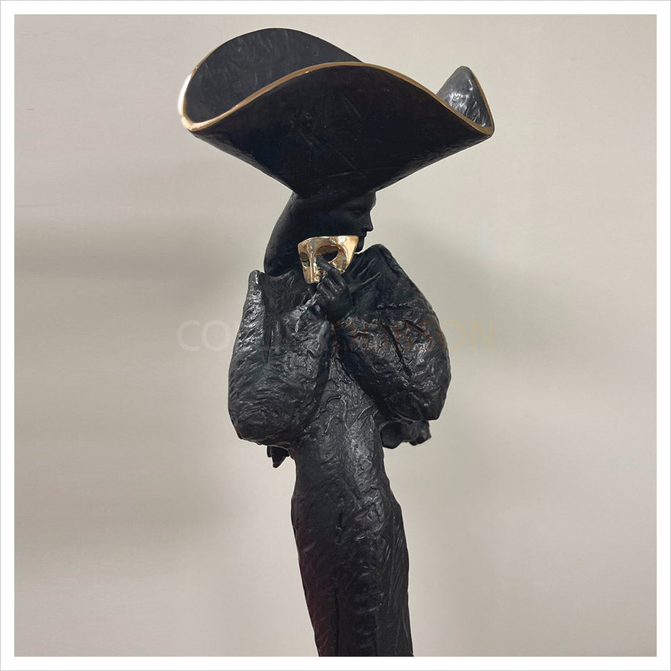 Angelica's Mask Maquette, Black by Philip Jackson