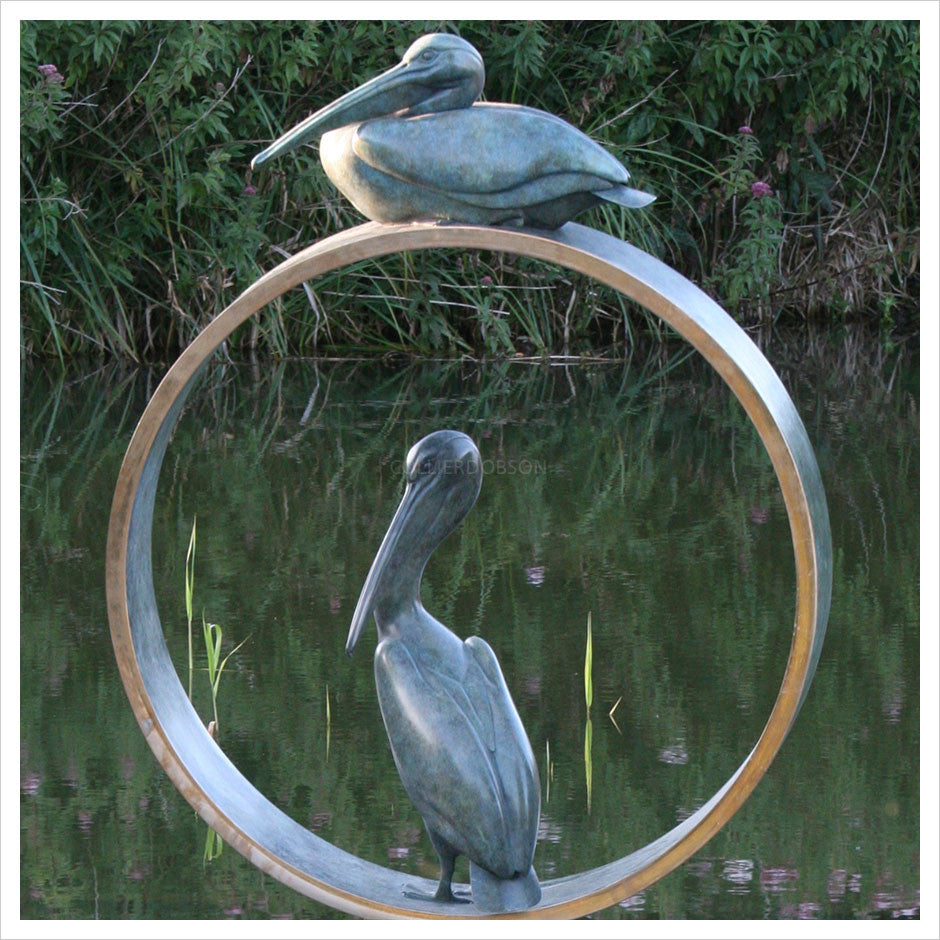 Pelicans by Simon Gudgeon