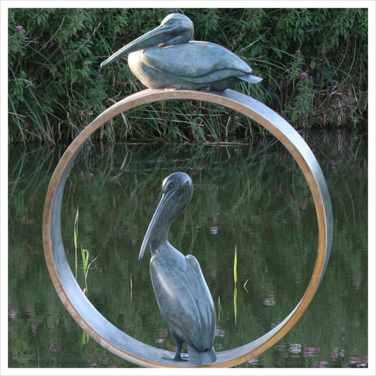 Pelicans by Simon Gudgeon