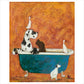 Big Dog Bath by Sam Toft