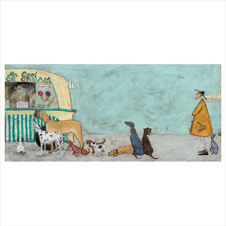 Waiting for Mr Cool by Sam Toft