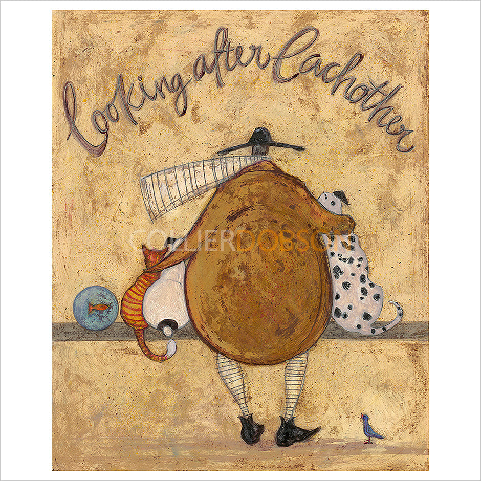 Looking after eachother by Sam Toft