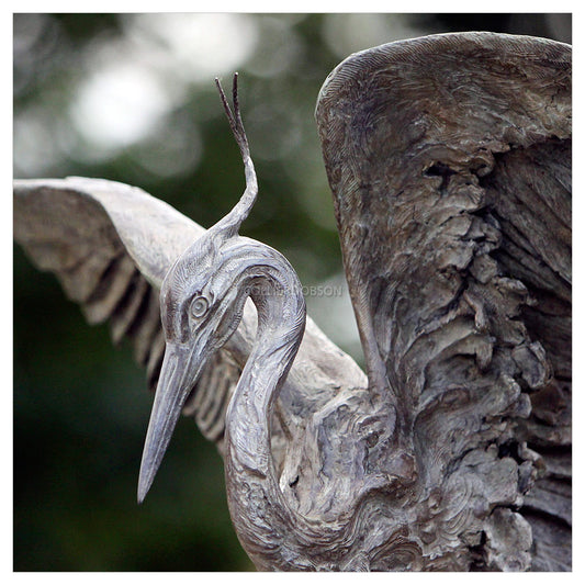 Heron - Life Size by Sophie Louise White
