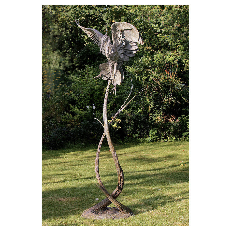 Heron - Life Size by Sophie Louise White